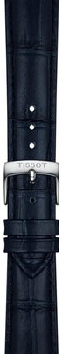 Leren riempje Tissot T852.051.029 18mm, blauw, Quick Release