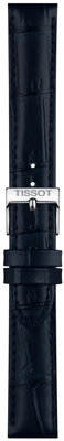 Leren riempje Tissot T852.051.034 16mm, blauw, Quick Release