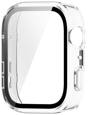 Beschermhoes (pro Huawei Watch Fit 4), kunststof, transparant + glas