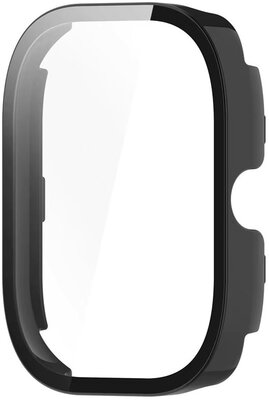 Beschermhoes (pro Xiaomi Redmi Watch 5 Active), kunststof, zwart + glas