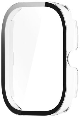 Beschermhoes (pro Xiaomi Redmi Watch 5), kunststof, transparant + glas