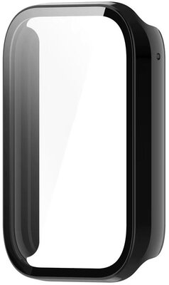Beschermhoes (pro Xiaomi Smart Band 9 Pro), kunststof, zwart + glas