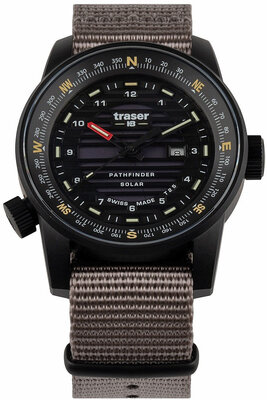 Traser P68 Pathfinder Solar Gray 111400 (+ 2 reservebanden)