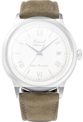 Leren riempje Orient UL01W014J0 21mm (pro RA-AC00, RA-AK08), beige
