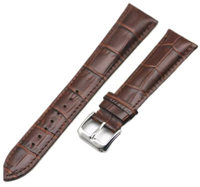 Ricardo Pescara leren riem, bruin, lengte XL