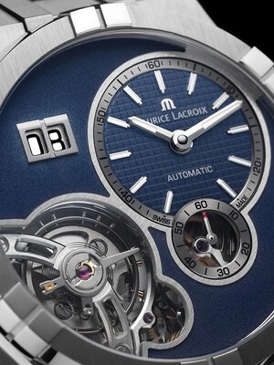 Maurice Lacroix Aikon Master Grand Date Automatic AI6118-SS00E-430-C (+ reserveriempje)