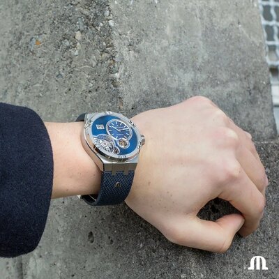 Maurice Lacroix Aikon Master Grand Date Automatic AI6118-SS00E-430-C (+ reserveriempje)