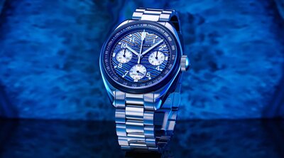Bulova Lunar Pilot Quartz Chronograaf 98A329 Timascus Limited Edition 5500 stuks