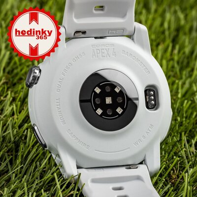Coros Apex 4 46mm White / Silicone band