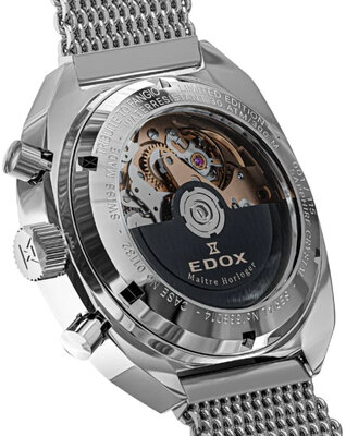 Edox Sportsman Automatic Chronograph 01132 3G BEAN Juan Manuel Fangio Limited Edition 115pcs (+ reserveriempje)