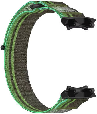 Nylon horlogeband Ricardo Laghi del Corno (voor Amazfit T-Rex 3), Green