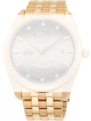 Stalen armband Orient UM00R221G0 22mm (voor het model RA-BA00), gouden