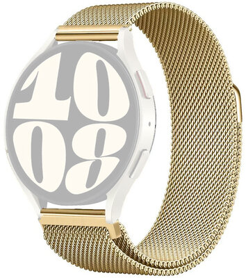 Stalen armband Ricardo Venosa, gouden, Quick Release, magnetisch