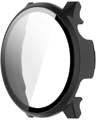 Beschermhoes (pro Garmin Venu 4, 41mm), kunststof, zwart + glas