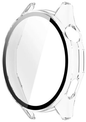 Beschermhoes (pro Huawei Watch GT 6, 46mm), kunststof, transparant + glas