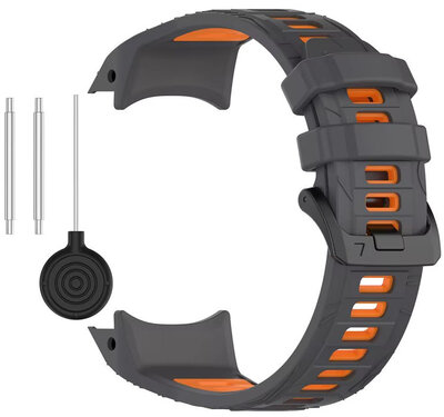 Siliconen bandje Ricardo 22mm (pro Garmin Instinct 3, 45mm), grijs