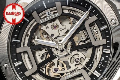 Edox Delfin Mecano 85310-3dm-ngin Limited Edition 300pcs (+ horlogewinder)