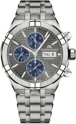 Maurice Lacroix Aikon Automatic Chronograph AI6038-TT03F-330-A (+ reserveriempje)