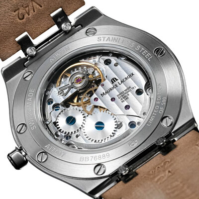 Maurice Lacroix Aikon Manual Collectors Edition AI7007-SS00E-430-C (+ reserveriempje) (Limited Edition 500pcs)