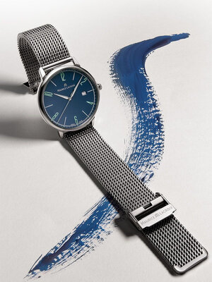 Maurice Lacroix Eliros Gents EL1118-SS00E-420-C (+ reserveriempje)