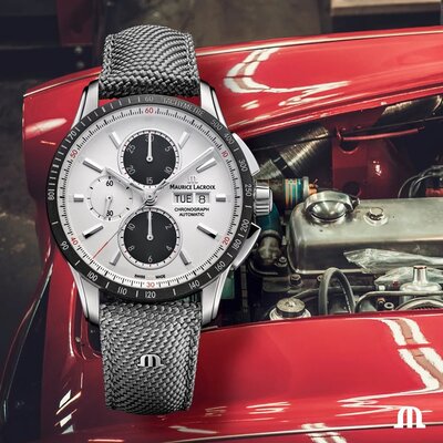 Maurice Lacroix Pontos Pontos S Automatic Chronograph PT6038-SSL2H-130-A (+ reserveriempje)