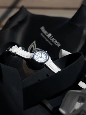 Maurice Lacroix Pontos S Diver Automatic PT6248-SS00L-130-4 (+ vervangende horlogebanden)