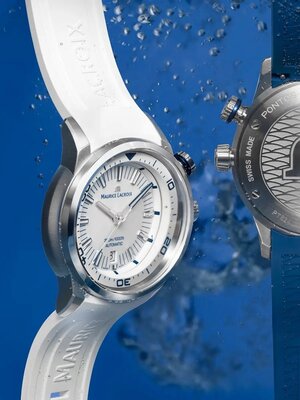 Maurice Lacroix Pontos S Diver Automatic PT6248-SS00L-130-4 (+ vervangende horlogebanden)