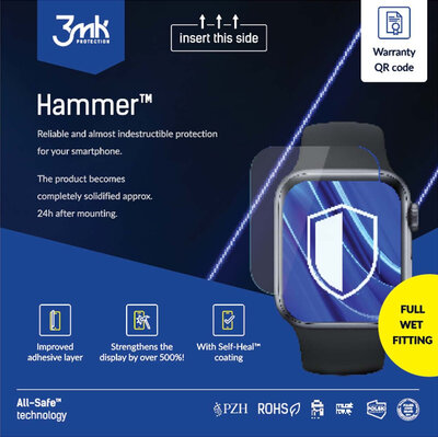 Beschermfolie 3mk Hammer voor horloges