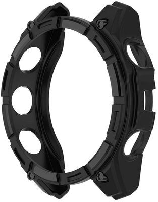 Beschermhoes (pro Garmin Tactix 8 AMOLED, 47mm), siliconen, zwart