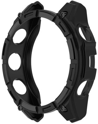 Beschermhoes (pro Garmin Tactix 8 SOLAR, 51mm), siliconen, zwart