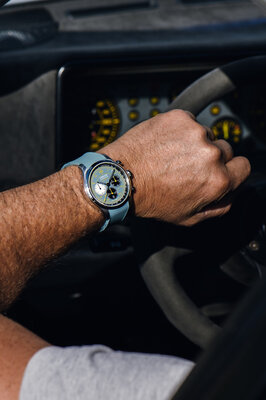 Union Glashütte Belisar Chronograph D009.427.17.042.09 Speedster Limited Edition 388pcs (+ reserveriempje)