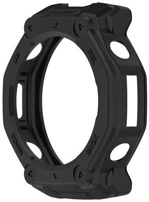 Beschermhoes (pro Amazfit T-Rex 3 Pro 48mm), kunststof, zwart