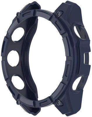 Beschermhoes (pro Garmin Fenix 8 SOLAR, 47mm), siliconen, blauw