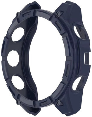 Beschermhoes (pro Garmin Fenix 8 SOLAR, 51mm), siliconen, blauw