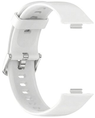 Siliconen bandje Ricardo (pro Huawei Watch Fit 3, 4, 4 Pro), wit V2