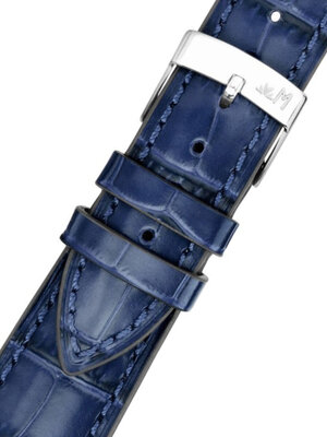Leren riempje Morellato Bayon 6167C54.062 M, blauw
