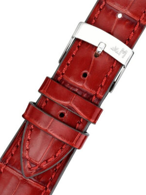 Leren riempje Morellato Bayon 6167C54.083 S, rood
