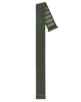 Textielen horlogeband Hirsch Vocem L 41409040-0, groen, klittenband, délka L, Quick Release