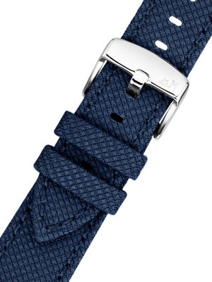 Textiel bandje Morellato Peschici 6170E46.062 M, blauw, gerecycleerd materiaal