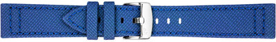 Textielen horlogeband Morellato Peschici 6170E46.065 M, blauw, gerecycled materiaal
