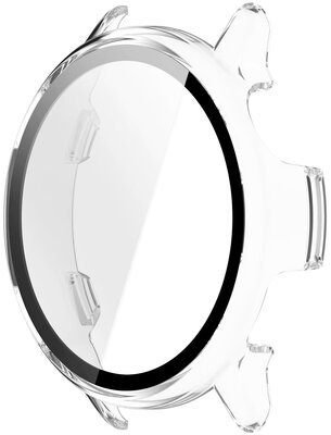 Beschermhoes (voor Garmin Vívoactive 6), plastic, transparant + glas