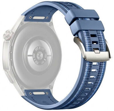 Siliconen horlogeband Ricardo Roccaraso 22mm, Blue, QuickFit