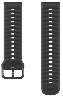 Siliconen horlogeband Coros (voor Apex 4 42mm, Pace 4, Pace Pro enz.), zwart V1, Quick Release