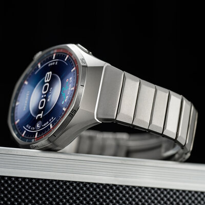 Titanium horlogeband Ricardo Crévacol (voor Huawei Watch GT 6 Pro), QuickFit, Silver