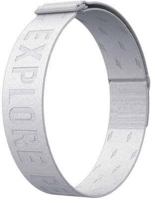 Coros horlogeband (voor HR monitor), grijs, voor de arm, verlengd