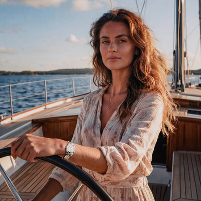 Edox Grand Ocean Date Lady Quartz 53103-357jm-aid