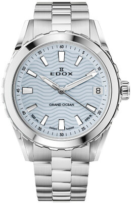 Edox Grand Ocean Date Lady Quartz 53103-3m-bucn