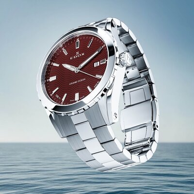 Edox Grand Ocean Date Quartz 53102-3m-rouin