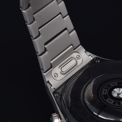 Titaan horlogeband Ricardo Crévacol (voor Huawei Watch GT 6 Pro), QuickFit, Black