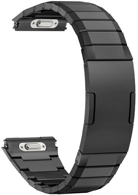 Titaan horlogeband Ricardo Crévacol (voor Huawei Watch GT 6 Pro), QuickFit, Black